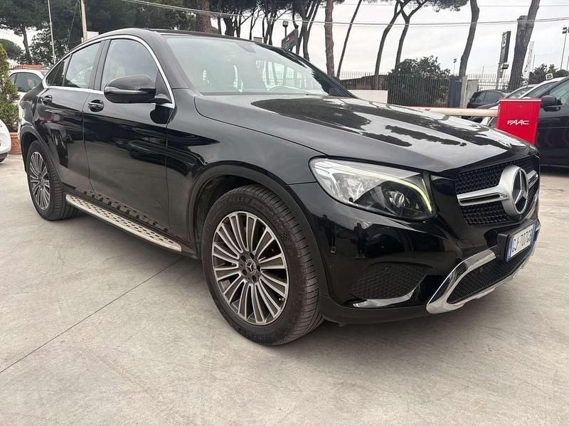 Usata Mercedes GLC220 Premium 170 CV (125 kW) 2019 Nero Coupé