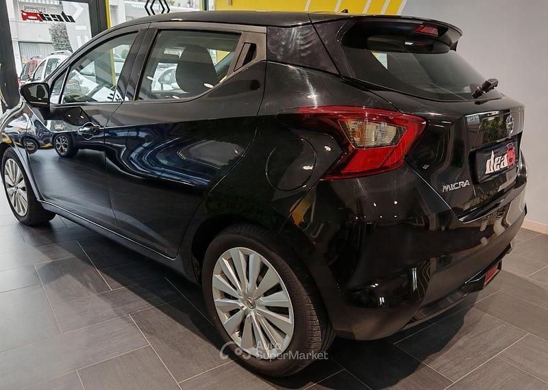 Usata Nissan Micra Acenta 92 CV (67 kW) 2021 Nero Berlina