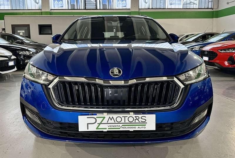Usata Skoda Octavia Executive 150 CV (110 kW) 2021 Blu/azzurro Station wagon