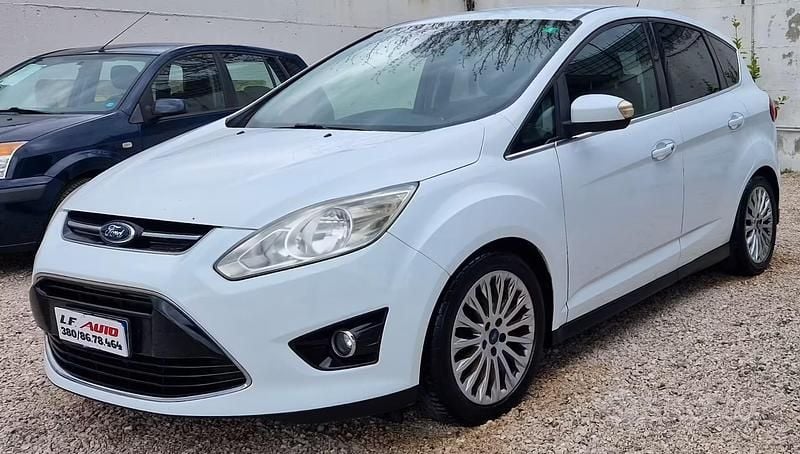 Usata Ford C-MAX Titanium 115 CV (84 kW) 2011 Bianco Monovolume