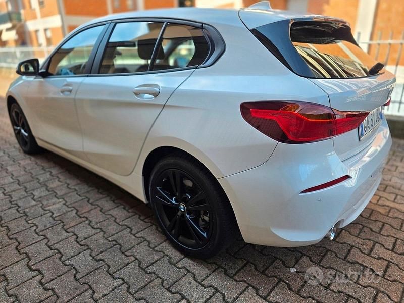 Usata BMW 116 Advantage 2020 Bianco Utilitaria