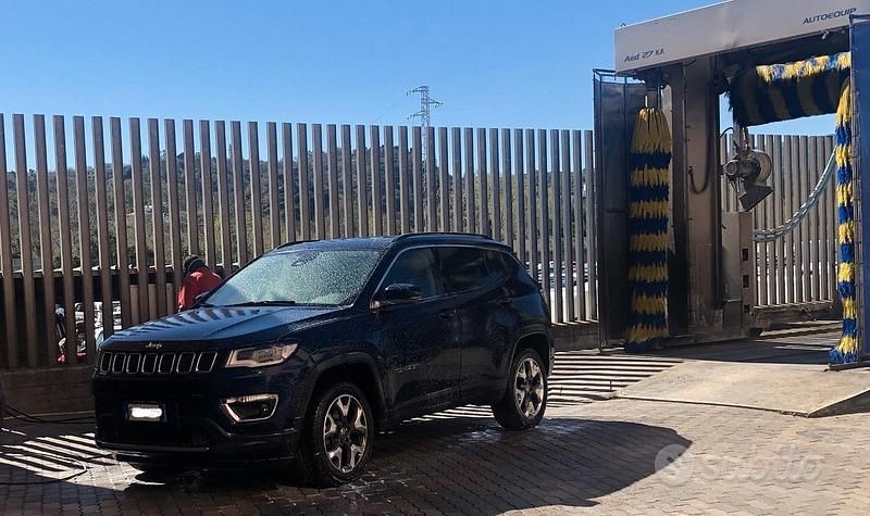 Usata Jeep Compass Limited 140 CV (102 kW) 2018 Blu SUV