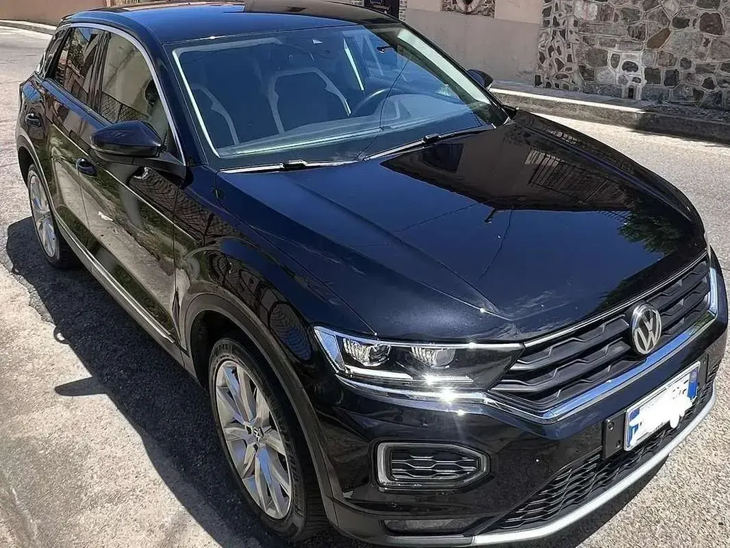 Usata VW T-Roc Advance 116 CV (85 kW) 2019 Nero SUV