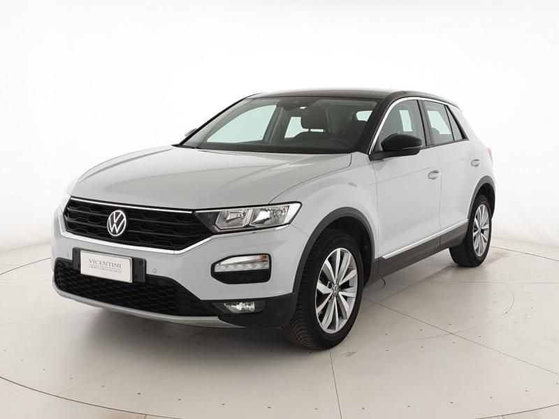 Usata VW T-Roc Style 150 CV (110 kW) 2021 White silver metallizzato nero SUV