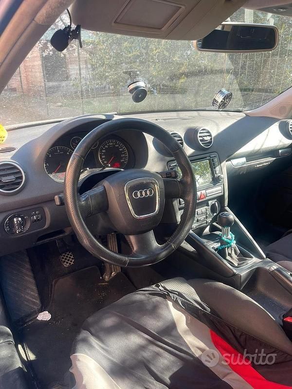 Usata Audi A3 170 CV (125 kW) 2007 Nero Utilitaria