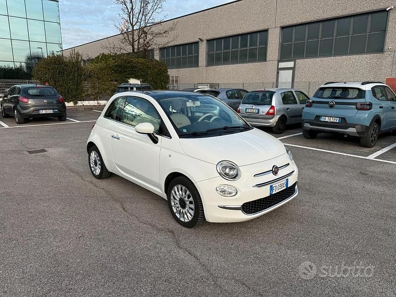 Usata Fiat 500 Lounge 69 CV (50 kW) 2016 Bianco Berlina
