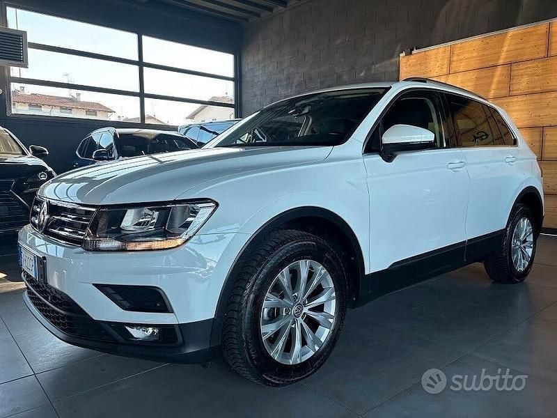 Usata VW Tiguan Business 150 CV (110 kW) 2019 Bianco SUV