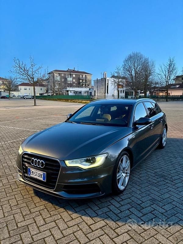 Usata Audi A6 S-Line 177 CV (130 kW) 2012 Grigio Station wagon