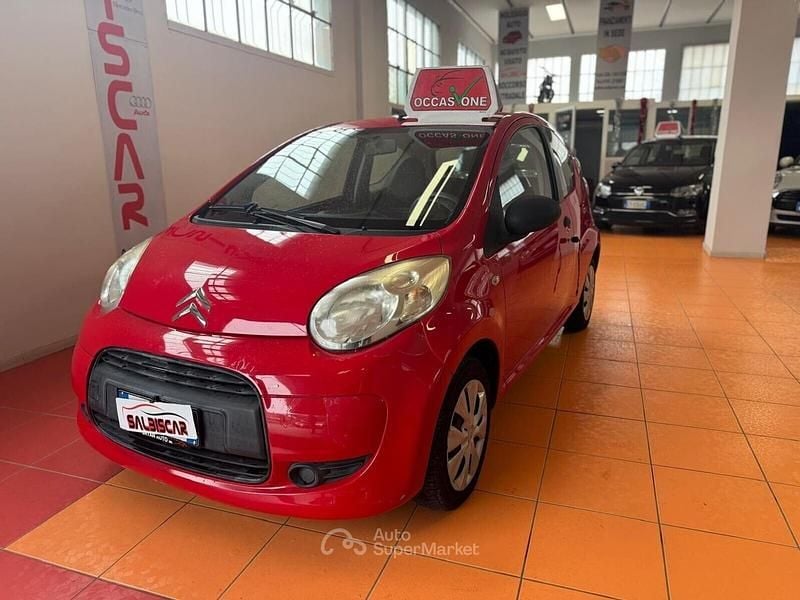 Usata Citroën C1 68 CV (50 kW) 2010 Rosso Utilitaria
