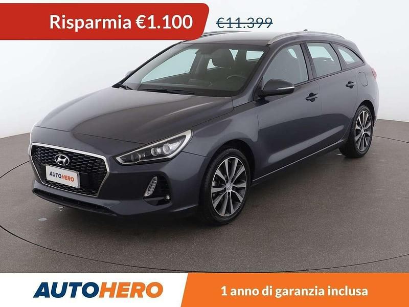 Grigio Usata 2018 Hyundai i30 Station wagon | 10.299 € (Buon prezzo) - Immagine 1/3