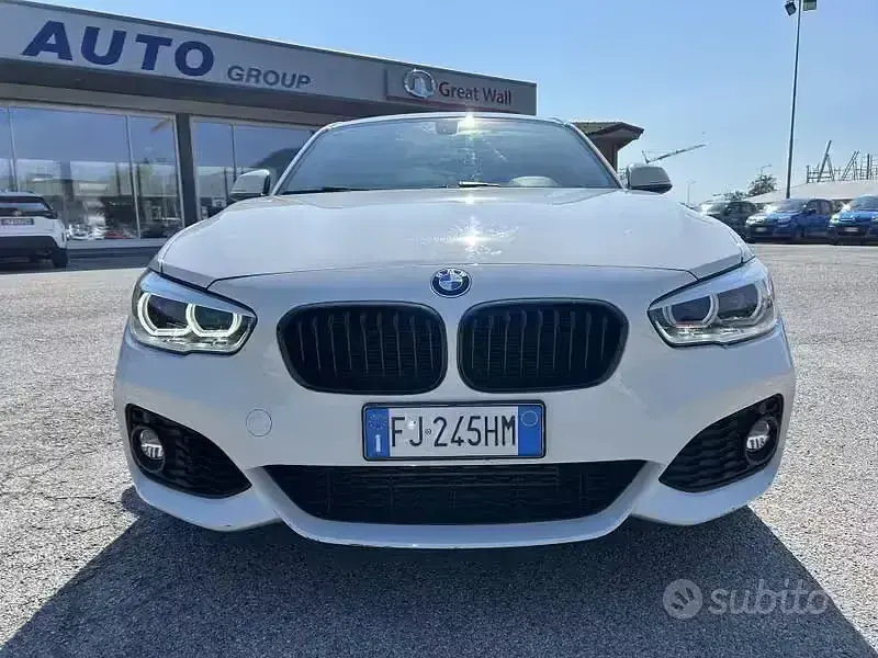 Usata BMW 118 M Sport 150 CV (110 kW) 2017 Bianco Berlina