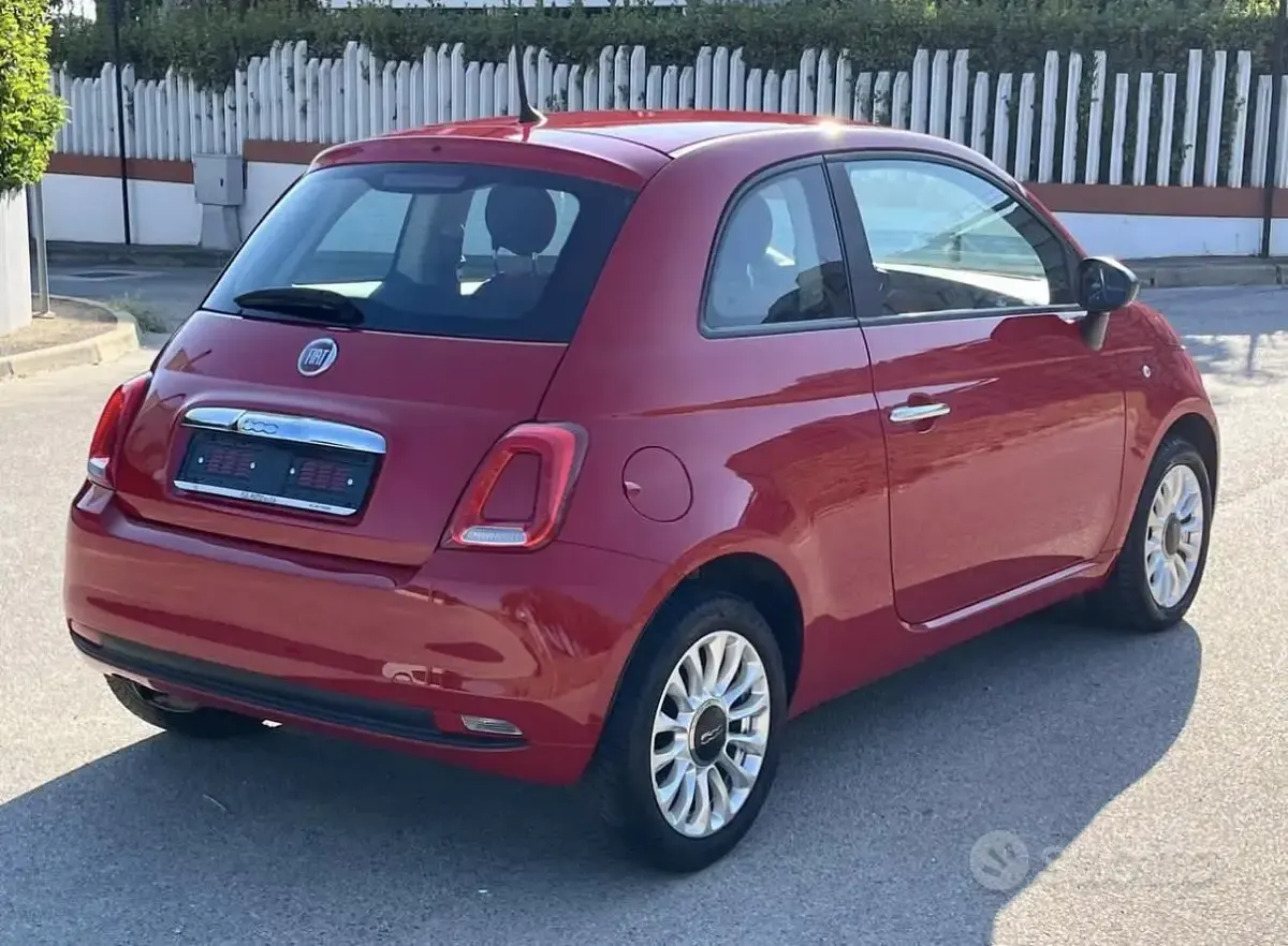 Usata Fiat 500 Pop 69 CV (50 kW) 2015 Rosso Utilitaria