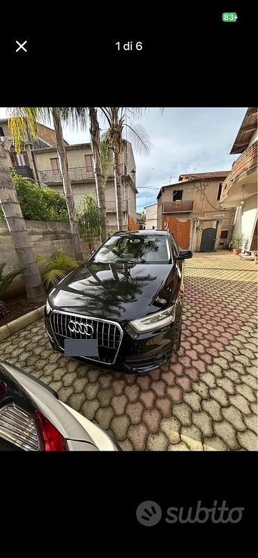 Usata Audi Q3 140 CV (102 kW) 2013 Nero SUV