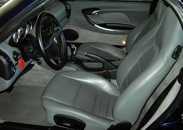 Usata Porsche Boxster S 252 CV (185 kW) 2000 Blu met. Cabrio