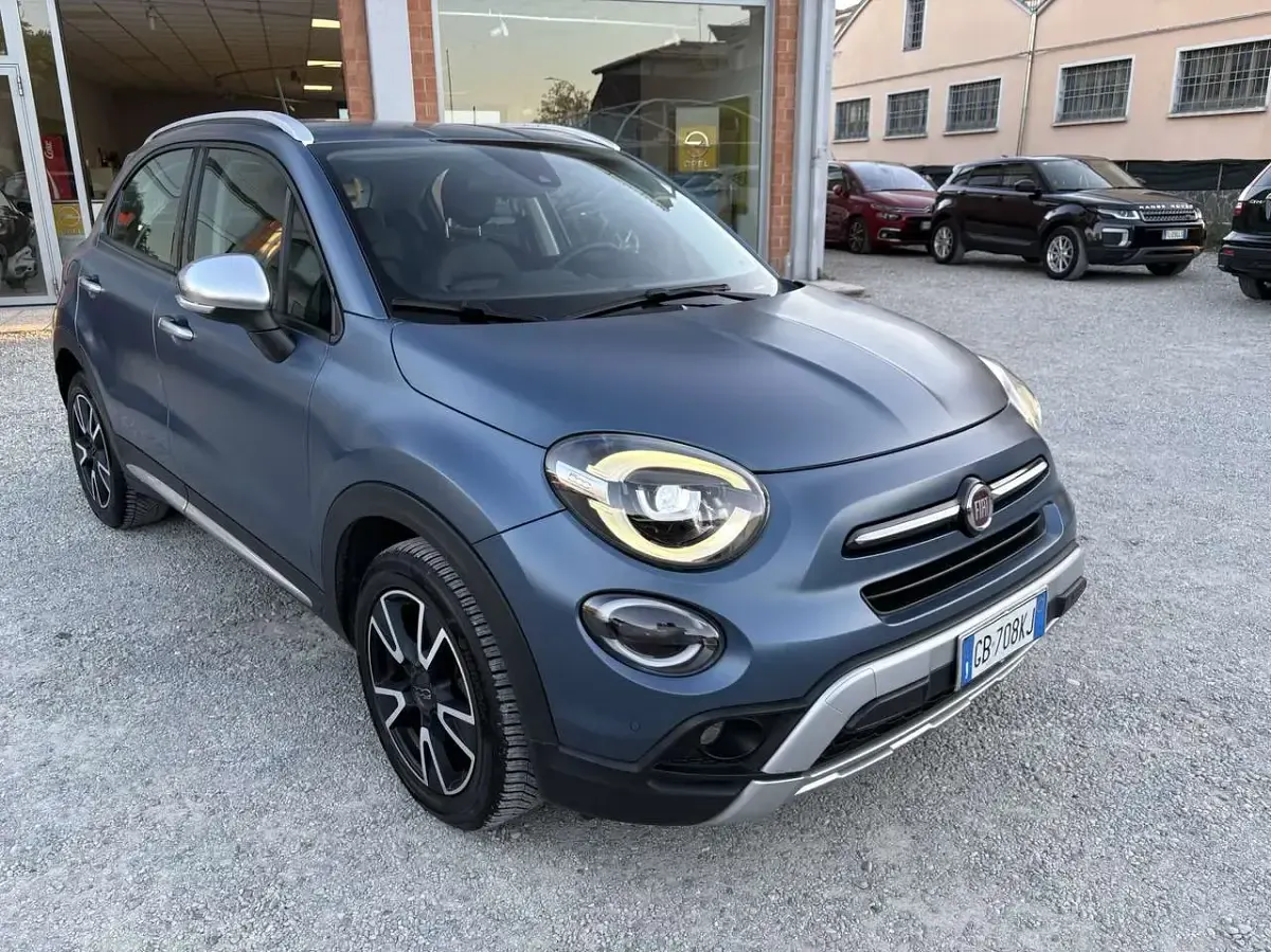 Usata Fiat 500 Cross 120 CV (88 kW) 2020 Blu/azzurro Monovolume