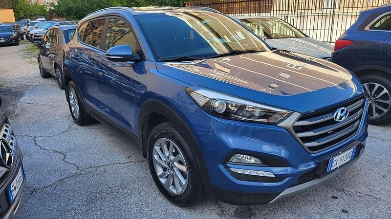 Usata Hyundai Tucson Comfort 132 CV (97 kW) 2016 Blu/azzurro SUV