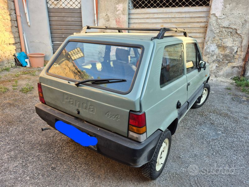 Usata Fiat Panda 4x4 48 CV (35 kW) 1985 Verde Utilitaria