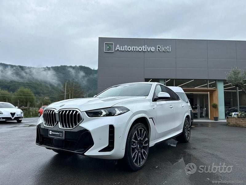 Bianco Usata 2024 BMW X6 M Sport SUV | 69.000 € (Ottimo prezzo) - Immagine 1/4