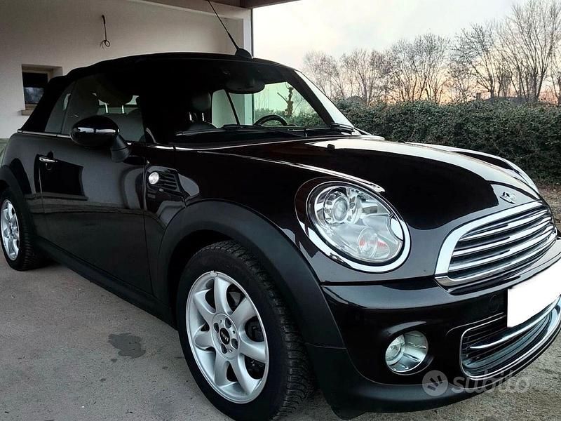 Begagnad Mini Cooper Cabriolet 120 HK (88 kW) 2014 Brun Cab