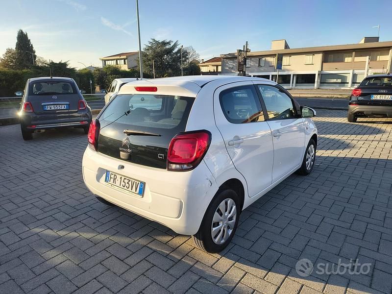 Usata Citroën C1 Feel 72 CV (52 kW) 2018 Bianco Utilitaria