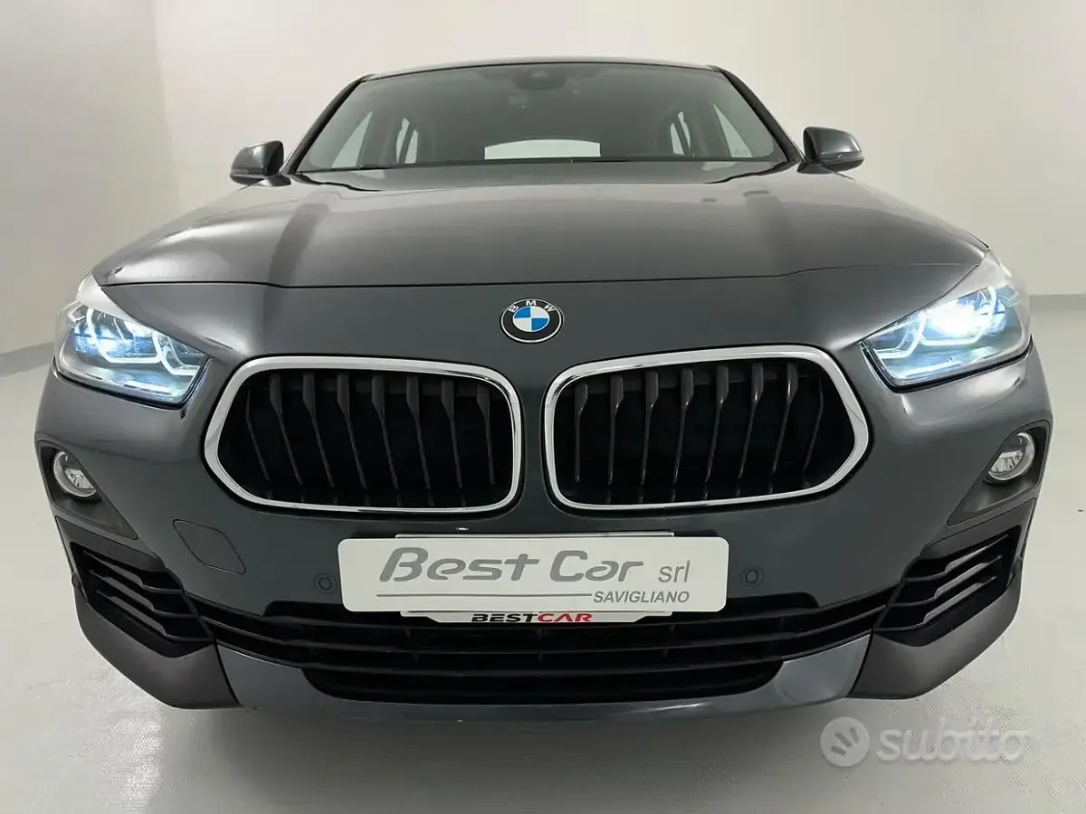 Usata BMW X2 Efficient Dynamics 150 CV (110 kW) 2018 Grigio metalizzato SUV