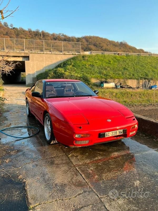 Usata Nissan 200 SX S 171 CV (125 kW) 1991 Rosso Coupé