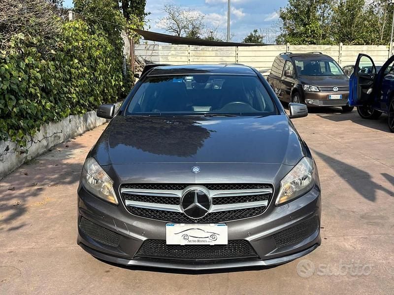 Usata Mercedes A180 AMG 122 CV (89 kW) 2012 Grigio Berlina