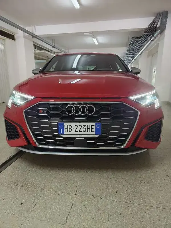 Usata Audi S3 Ambiente 310 CV (228 kW) 2022 Rosso Berlina