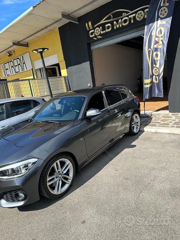 Usata BMW 114 M Sport 95 CV (69 kW) 2016 Grigio Utilitaria