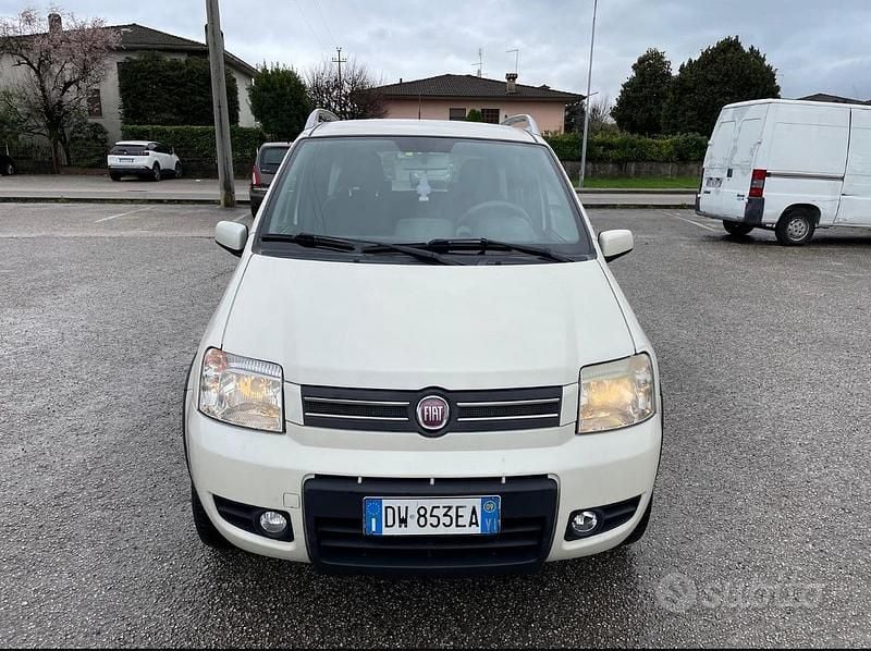 Usata Fiat Panda 4x4 2009 Bianco Utilitaria