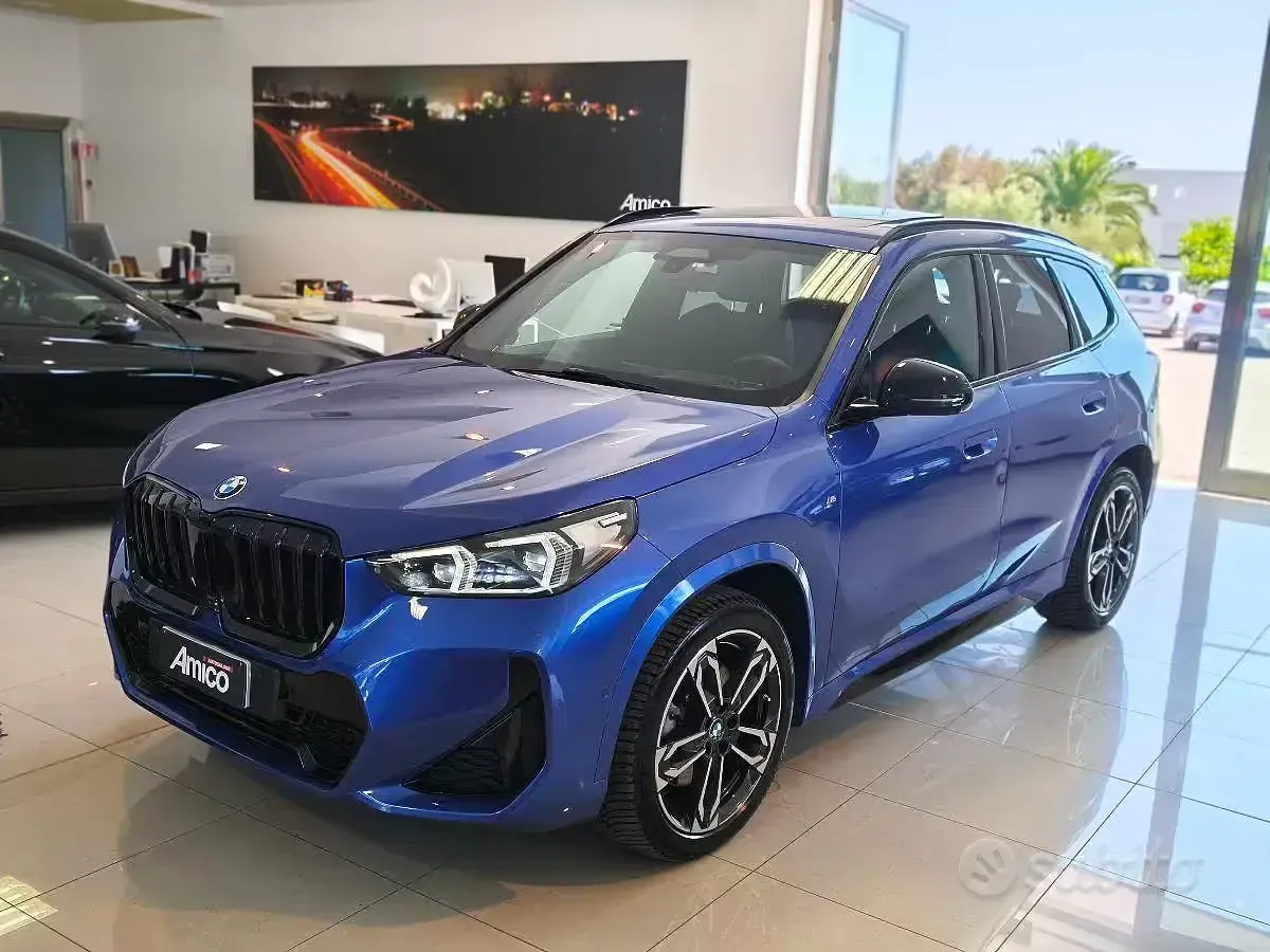 Usata BMW X1 Shadowline 197 CV (144 kW) 2022 Blu SUV