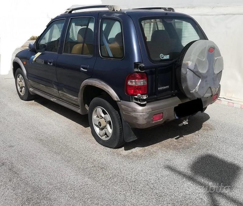 Usata Kia Sportage 118 CV (86 kW) 2001 Blu SUV