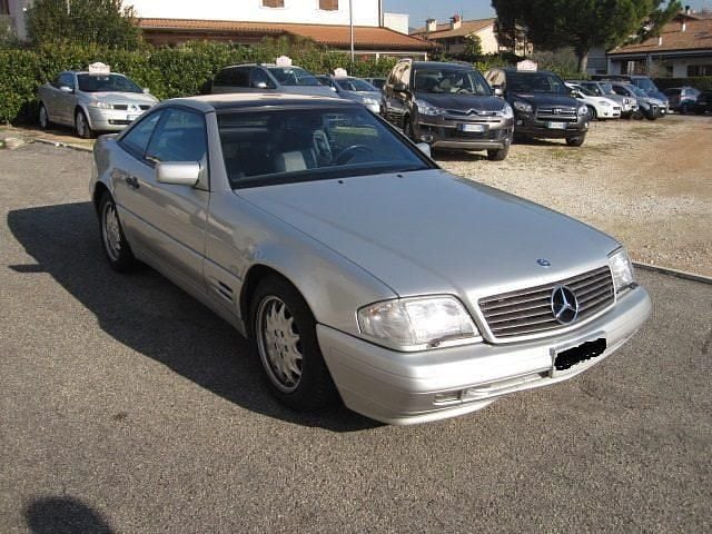 Usata Mercedes SL320 231 CV (169 kW) 1997 Grigio Cabrio