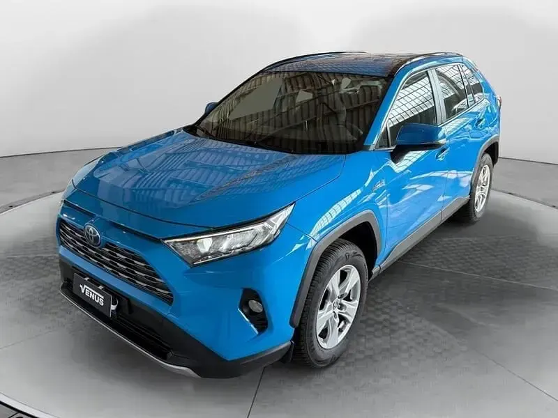 Usata Toyota RAV4 Hybrid Business Edition 222 CV (163 kW) 2021 Azzurro SUV