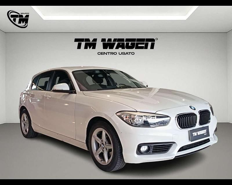 Usata BMW 118 Sport Line 150 CV (110 kW) 2016 Bianco Utilitaria