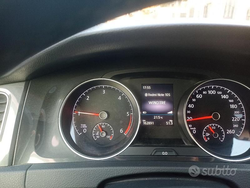 Usata VW Golf VII 2018 Bianco Berlina