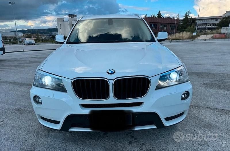 Usata BMW X3 Efficient Dynamics 184 CV (135 kW) 2011 Bianco SUV