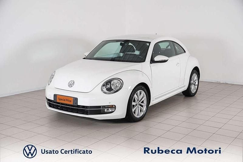 Usata VW Beetle Design 160 CV (117 kW) 2012 Bianco Utilitaria