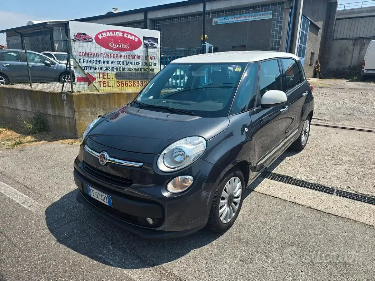 Usata Fiat 500L Lounge 95 CV (69 kW) 2016 Grigio Monovolume