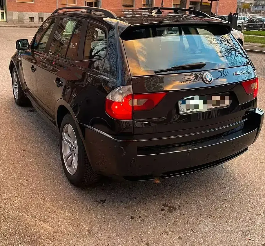Usata BMW X3 177 CV (130 kW) 2007 Nero SUV