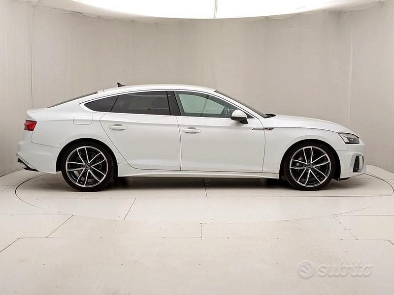Usata Audi A5 204 CV (150 kW) 2022 Bianco Coupé