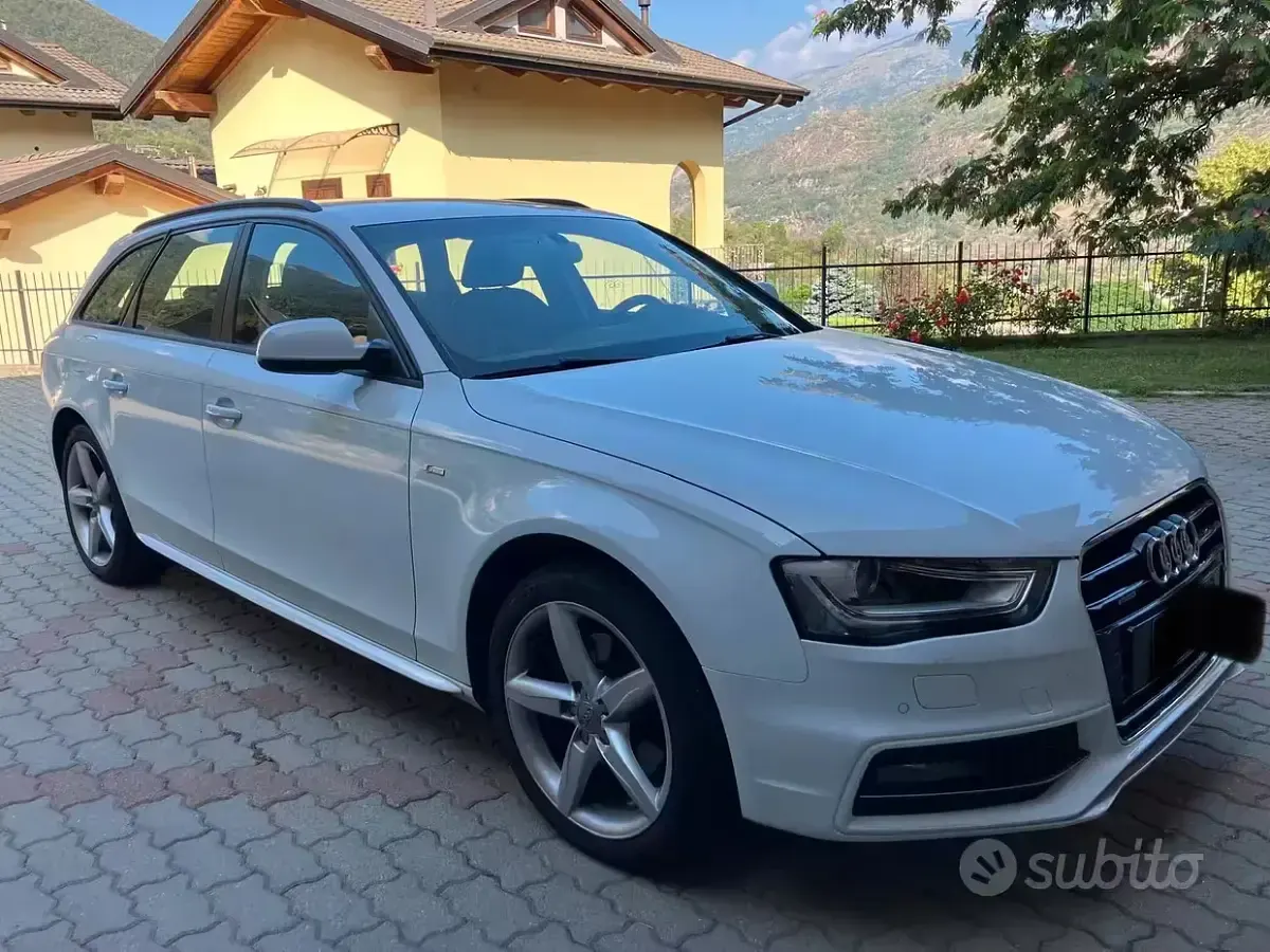Usata Audi A4 S-Line 177 CV (130 kW) 2014 Bianco Station wagon