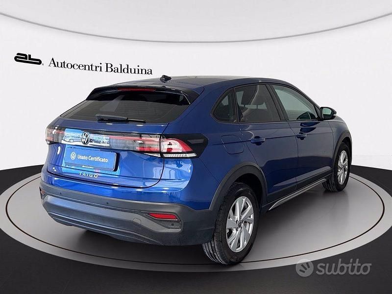 Usata VW Taigo Life 110 CV (80 kW) 2022 Blue reef metalizzato SUV