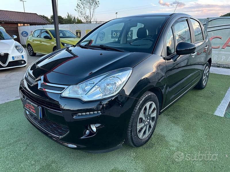 Usata Citroën C3 Exclusive 82 CV (60 kW) 2015 Nero Berlina
