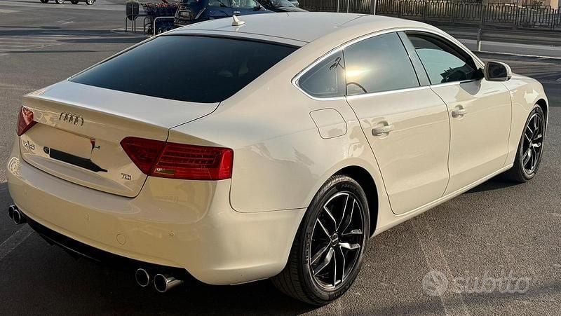 Usata Audi A5 163 CV (119 kW) 2013 Bianco Coupé