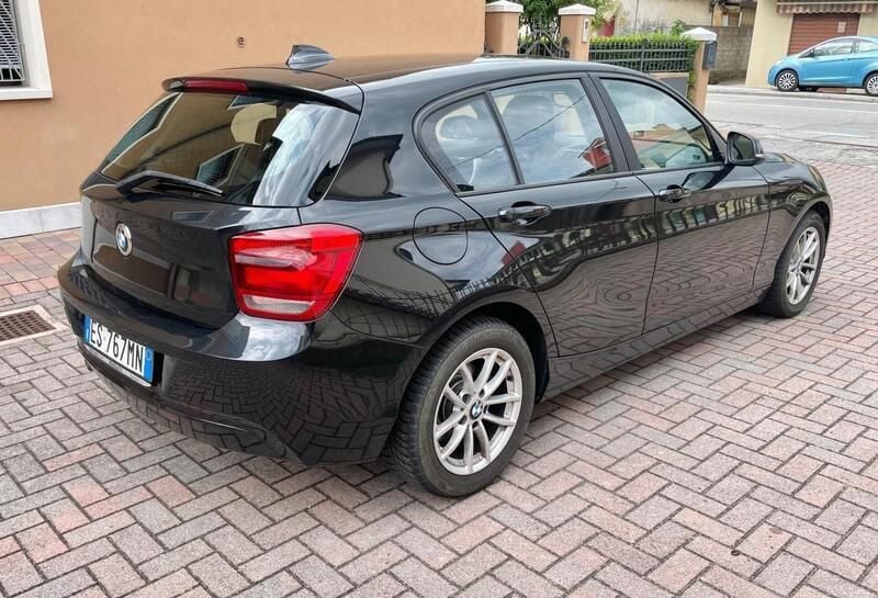 Usata BMW 116 115 CV (84 kW) 2013 Nero Utilitaria