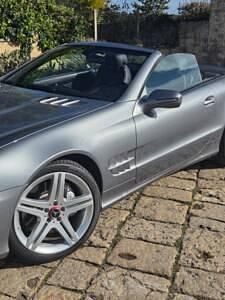 Usata Mercedes SL350 316 CV (232 kW) 2010 Grigio Cabrio