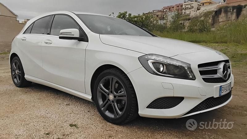 Usata Mercedes A200 Executive 135 CV (99 kW) 2014 Bianco Berlina