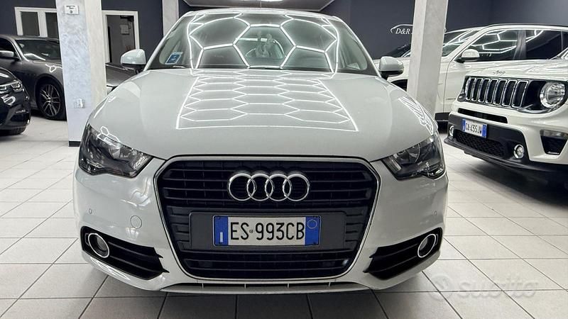Usata Audi A1 Ambition 89 CV (65 kW) 2013 Bianco Utilitaria