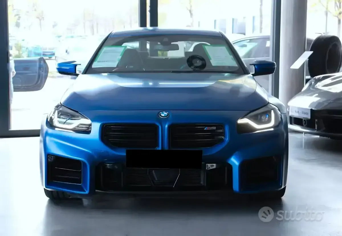 Usata BMW M2 Efficient Dynamics 480 CV (353 kW) 2025 Blu Coupé